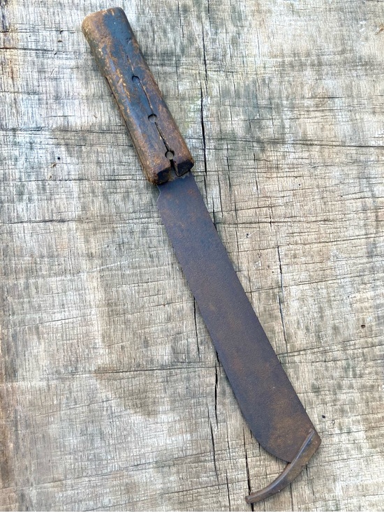 Vintage Other - Damaged! Vintage Farm Knife 16” Long